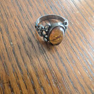 amber ring